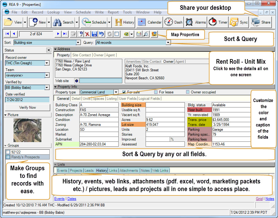 REA 9.18.6 Released New User Interface & More.. Commercial Real